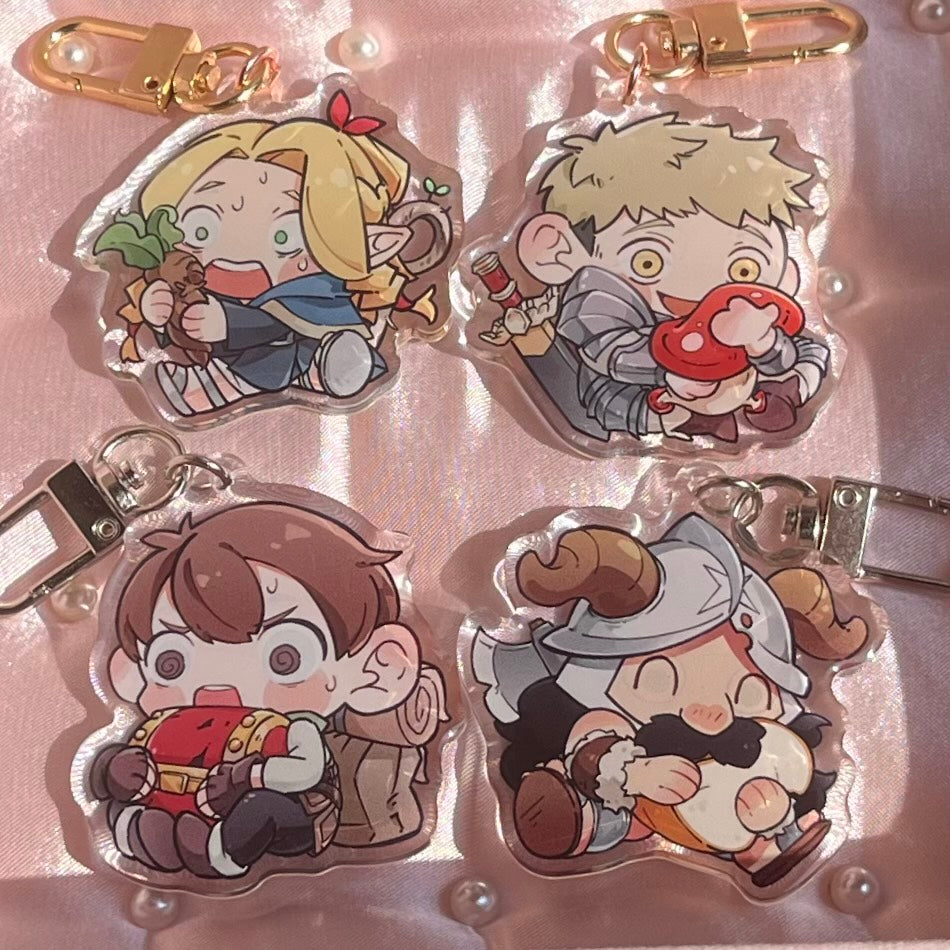 Dungeon Meshi Keychains