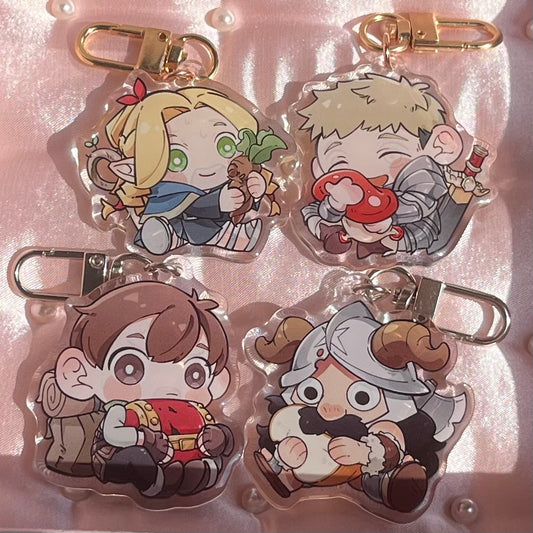 Dungeon Meshi Keychains